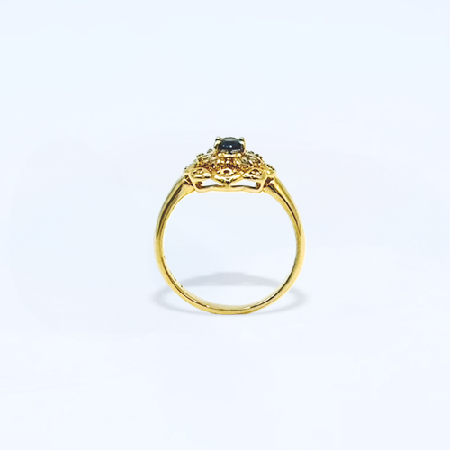 K18 sapphire ring