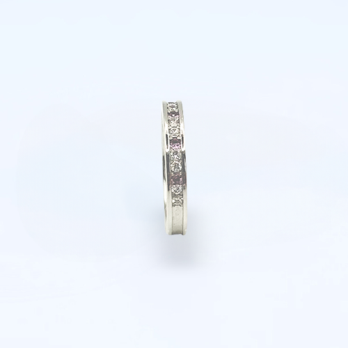 Pt900 Diamond eternity ring