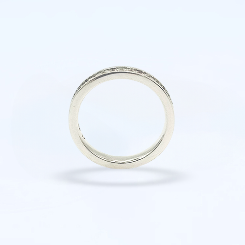 Pt900 Diamond eternity ring