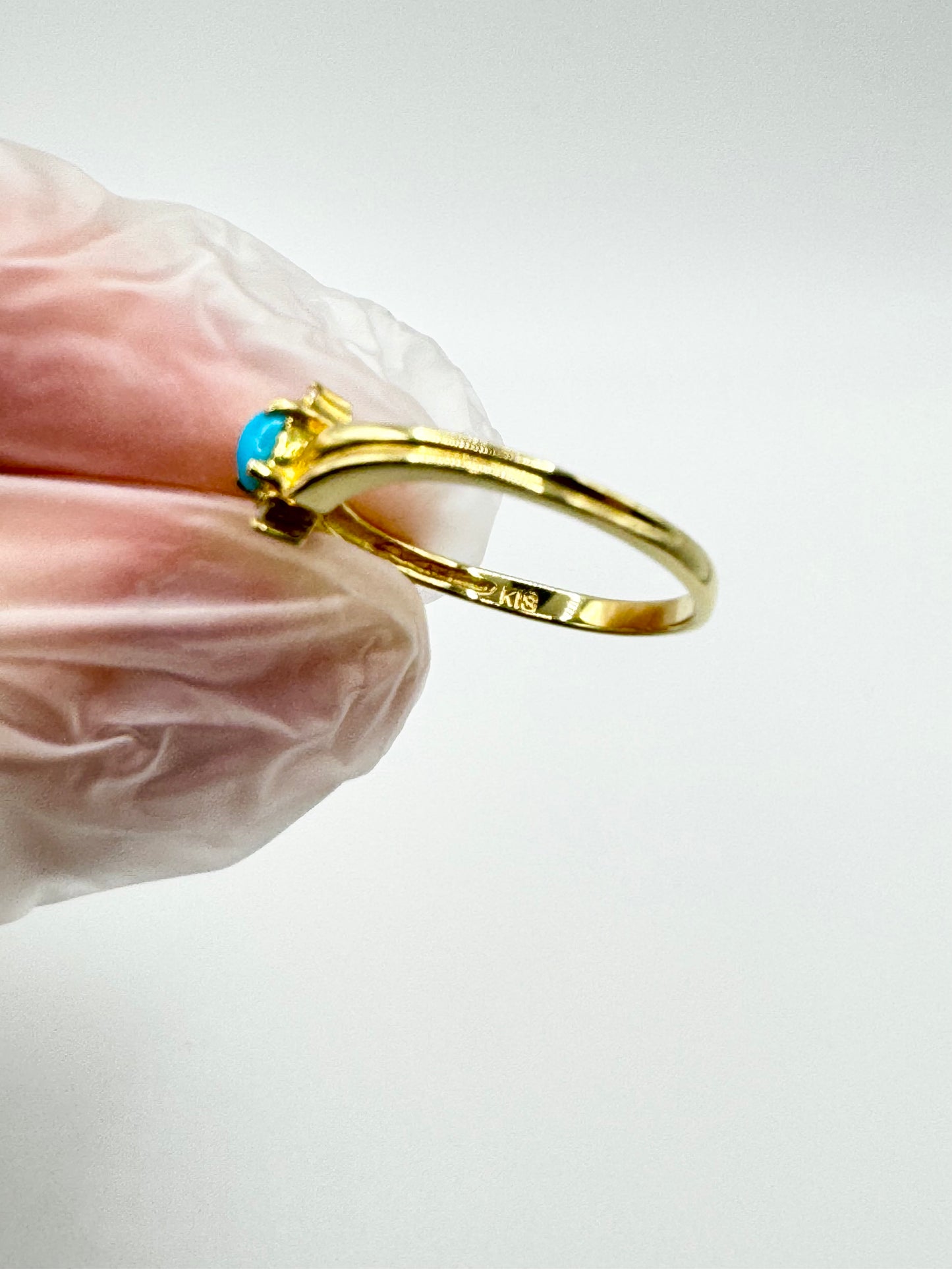 k18 turquoise × diamond
