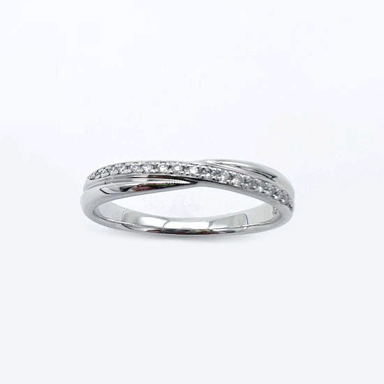 Pt900 Cross ring